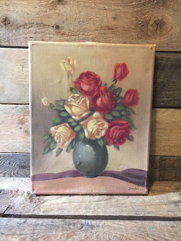 stilleven bloemen olieverf