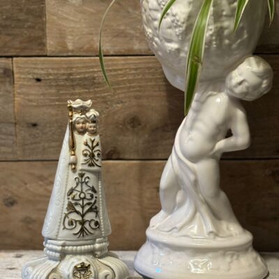 www.queensbrocanteboutique.nl webwinkel brocante vintage curiosa mariabeeld