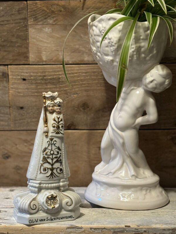 www.queensbrocanteboutique.nl webwinkel brocante vintage curiosa mariabeeld