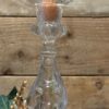 www,queensbrocanteboutique.nl webwinkel brocante vintage curioas kandelaar glas brocante