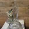 www.queensbrocanteboutiqu.nl webwinkel curiosa brocante vintage kandelaar glas maria