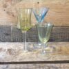 gekleurdeglaasjes vintageglaasjes brocanteglaasjes webshop www.queensbrocanteboutique.nl